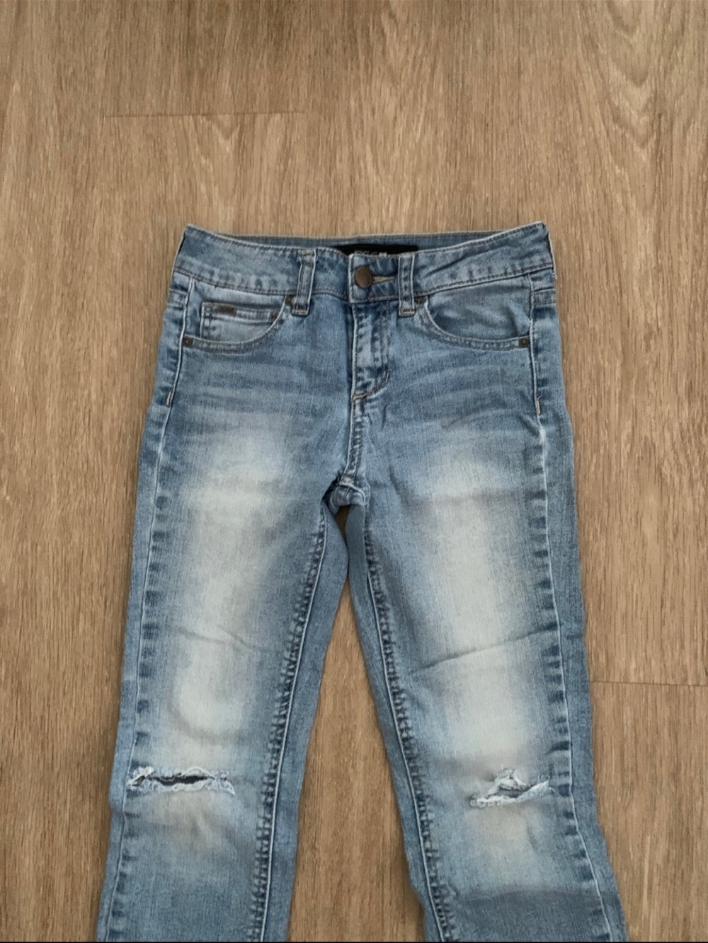 Joe's Jeans Light Blue Kids Distressed Jeans